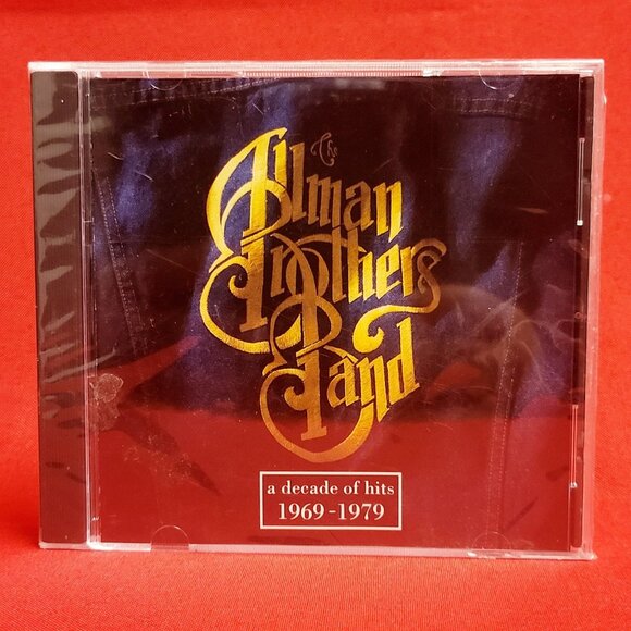 The Allman Brothers Band A Decade of Hits 1969-1979 Audio CD 1991 New Sealed - Picture 1 of 10